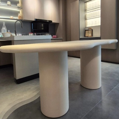 Cream White Dining Table